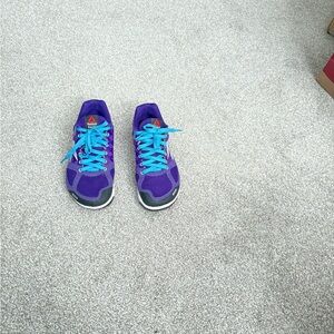 Reebok Purple and Teal Athletic Shoes
